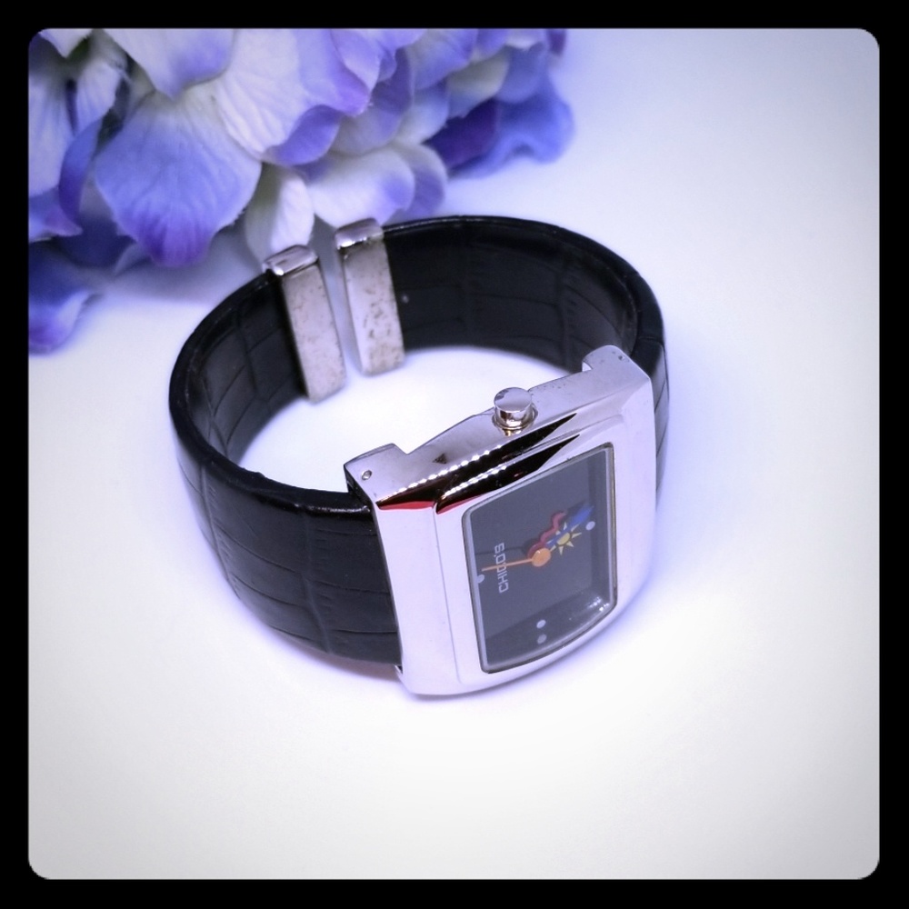 Chico's black cuff watch BOGO